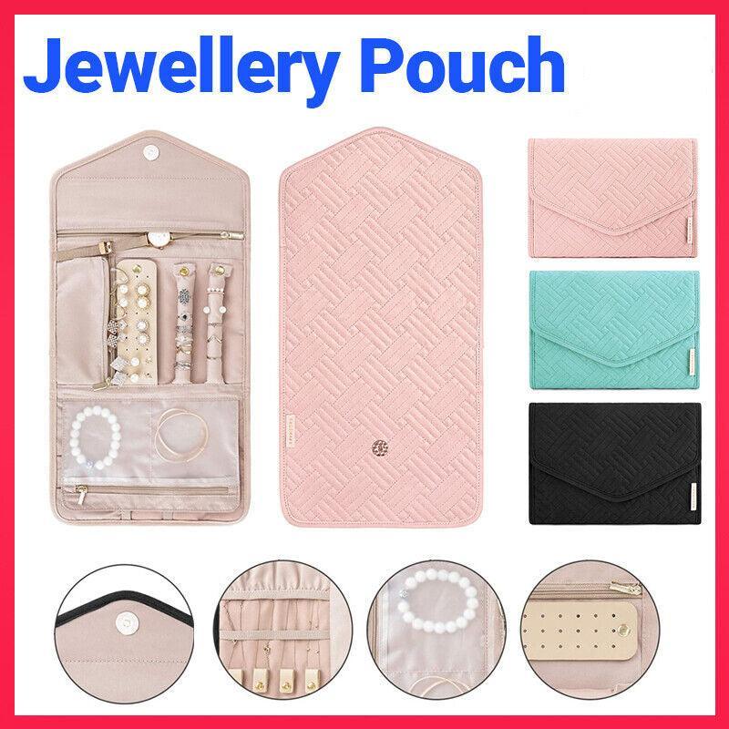Roll Up Jewellery Pouch in Three Colours | StorageOZ