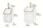 Nordic Wire Storage Basket in Two Sizes Set | StorageOZ