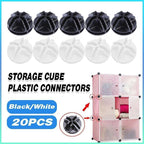 20 Pcs Wire Cube Connectors in Two Colours | StorageOZ