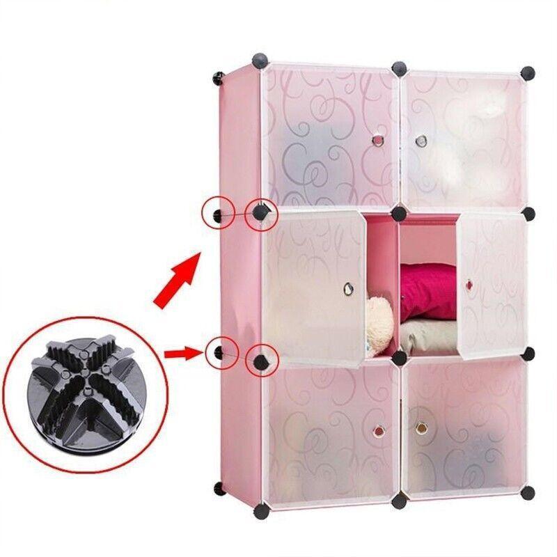 20 Pcs Wire Cube Connectors in Two Colours | StorageOZ