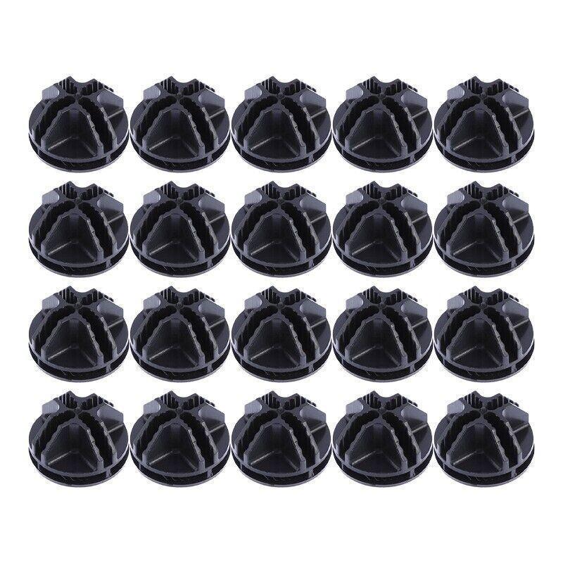 20 Pcs Wire Cube Connectors in Two Colours | StorageOZ