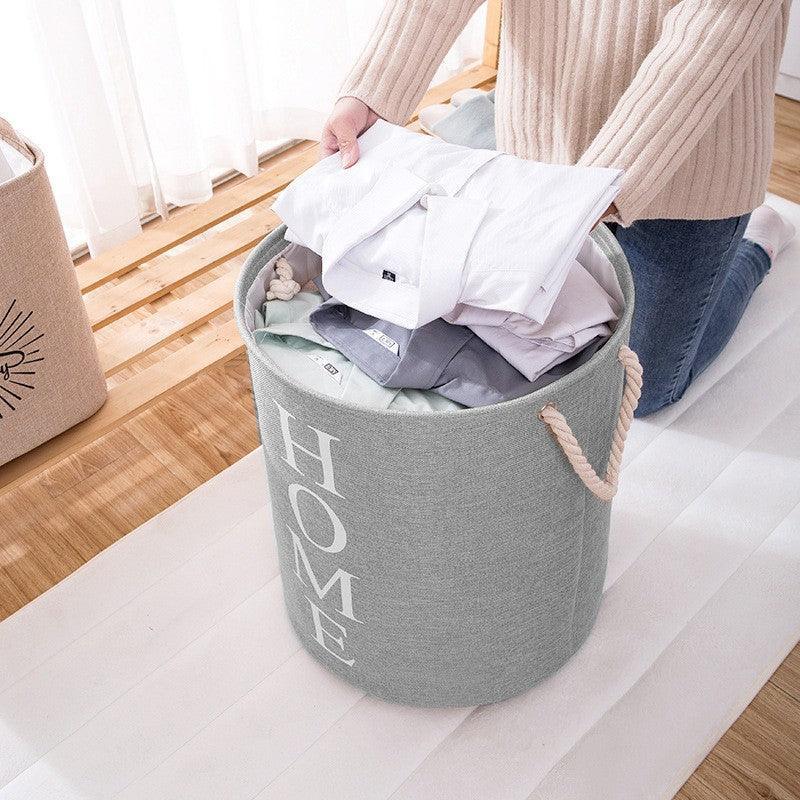 Foldable EVA Fabric Laundry Hamper Basket | StorageOZ