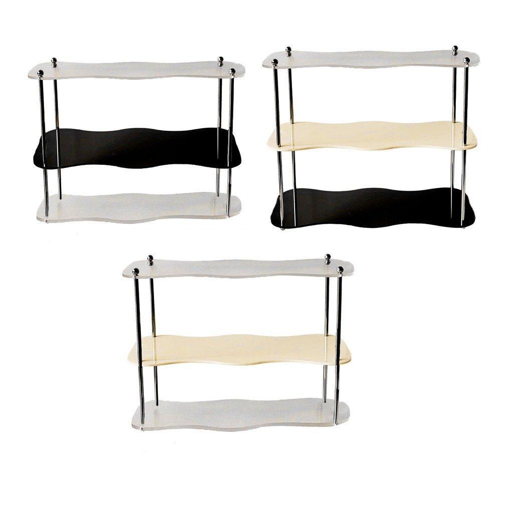 Two Tier Acrylic Display Stand Three Styles | StorageOZ