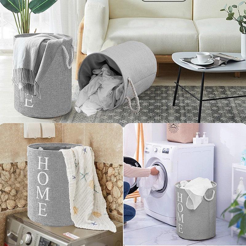 Foldable EVA Fabric Laundry Hamper Basket | StorageOZ