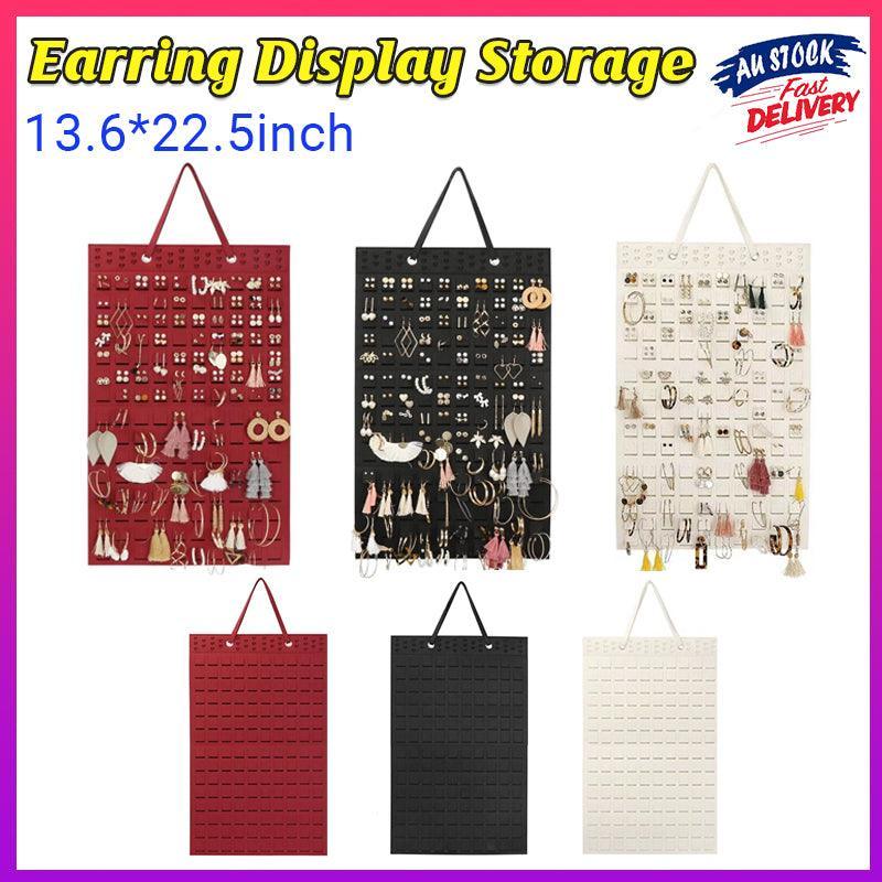Felt Wall Jewellery Organiser Three Colours | StorageOZ