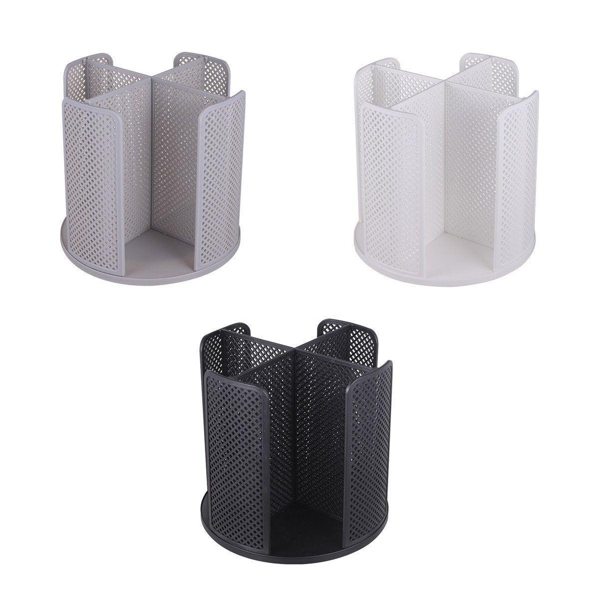 4 Compartment Rotating Cup Holder Three Colours | StorageOZ