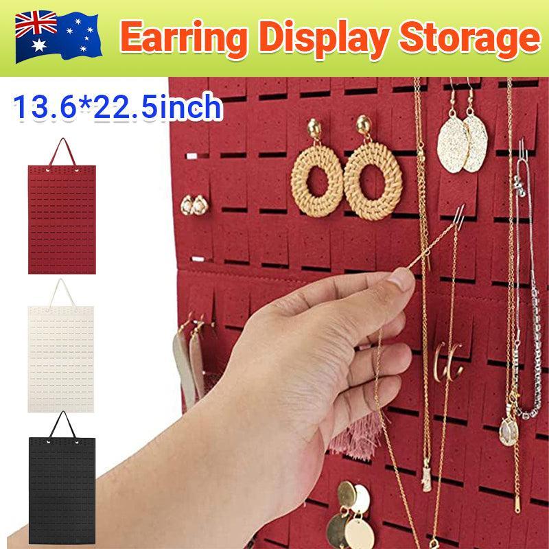 Felt Wall Jewellery Organiser Three Colours | StorageOZ