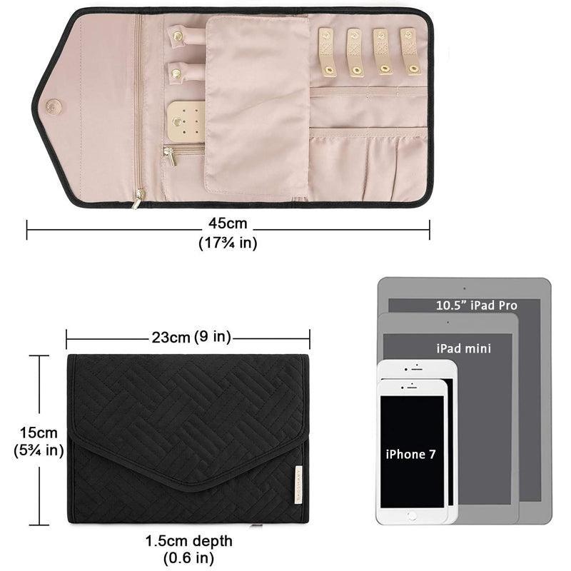 Roll Up Jewellery Pouch in Three Colours | StorageOZ