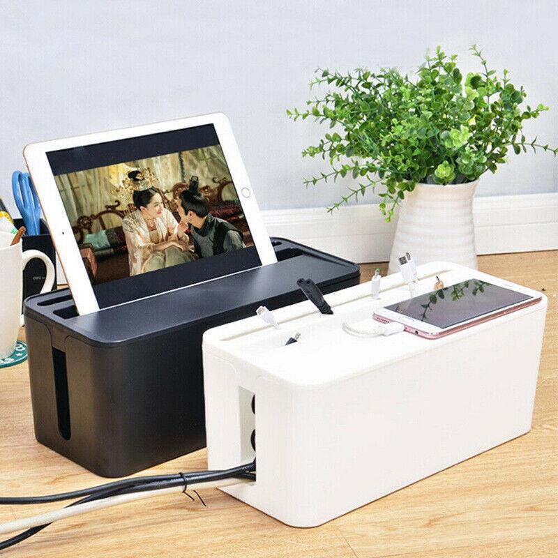Large Cable Cord Storage Box Organiser Case | StorageOZ