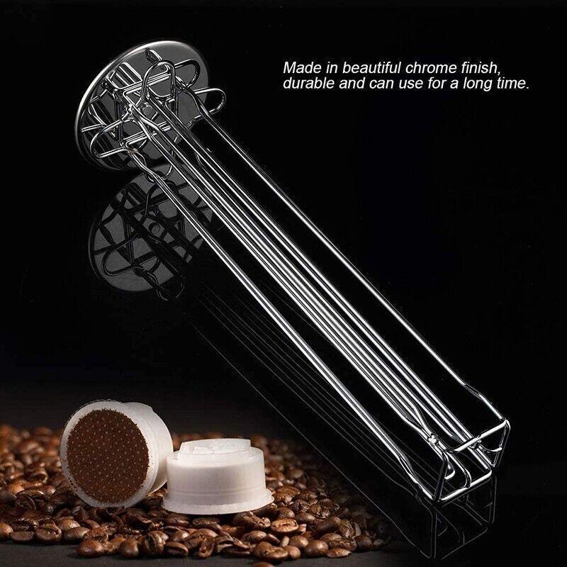 Silver Rotary Coffee Stand Kitchen Organiser | StorageOZ