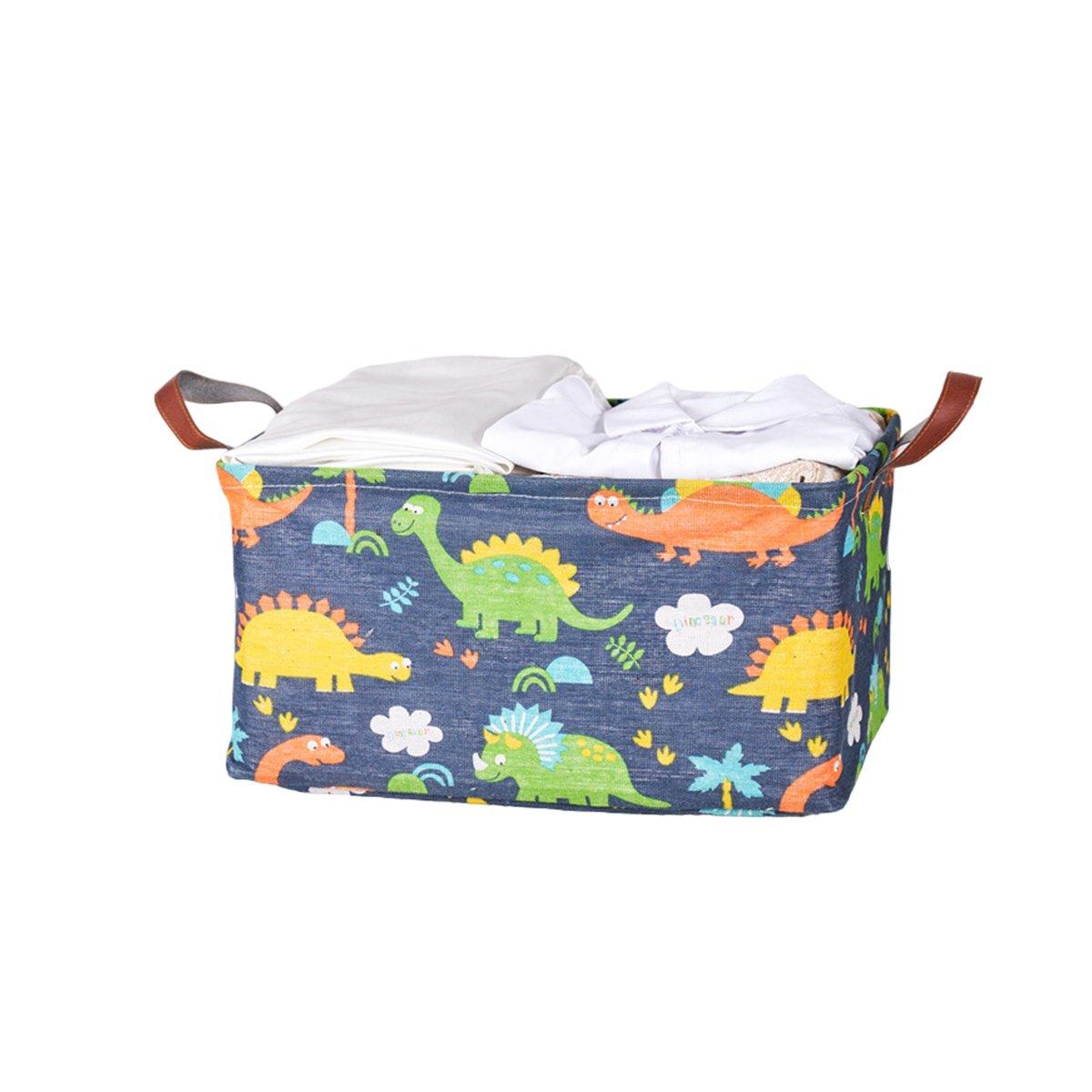 Cotton Linen Storage Baskets Six Prints Set | StorageOZ