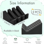 2 Pcs Silicone Soap Dish Holders Two Colours | StorageOZ