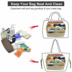Felt Handbag Inserts Several Sizes Organiser | StorageOZ