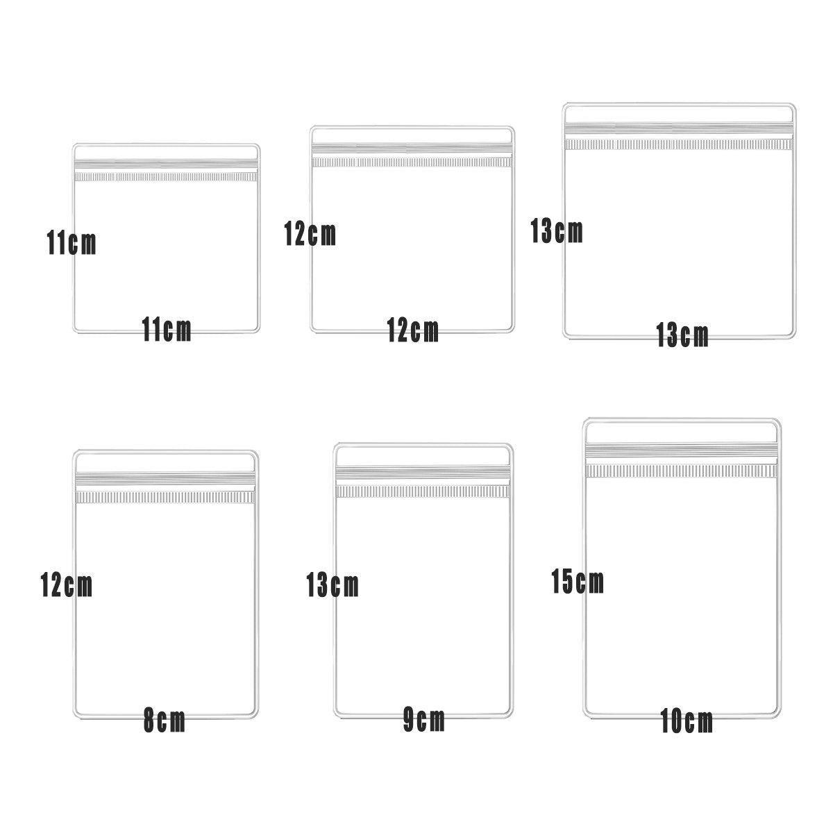 100 Pcs Jewellery Bags Several Sizes Organiser | StorageOZ
