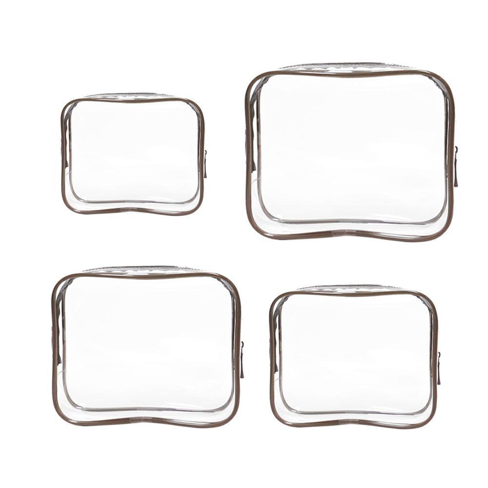 4 Pcs PVC Cosmetic Storage Bags Nine Colours | StorageOZ