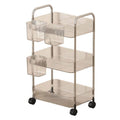 Mobile Acrylic Storage Rack 3 or 4 Tiers | StorageOZ