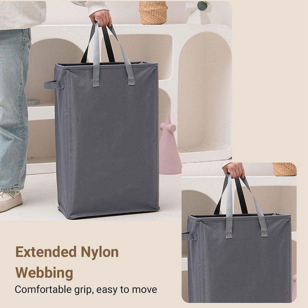 Slim Foldable Oxford Laundry Basket Four Colours | StorageOZ