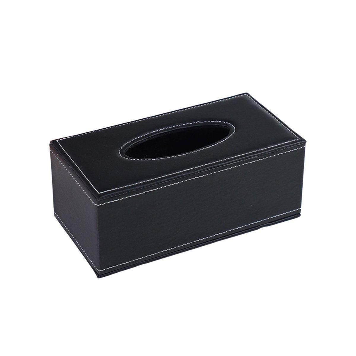 PU Leather Tissue Box Cover in Six Styles | StorageOZ
