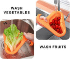 Swan Faucet Drain Basket Green or Orange | StorageOZ