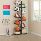 Multi Layer Basketball Storage Rack Iron Frame | StorageOZ