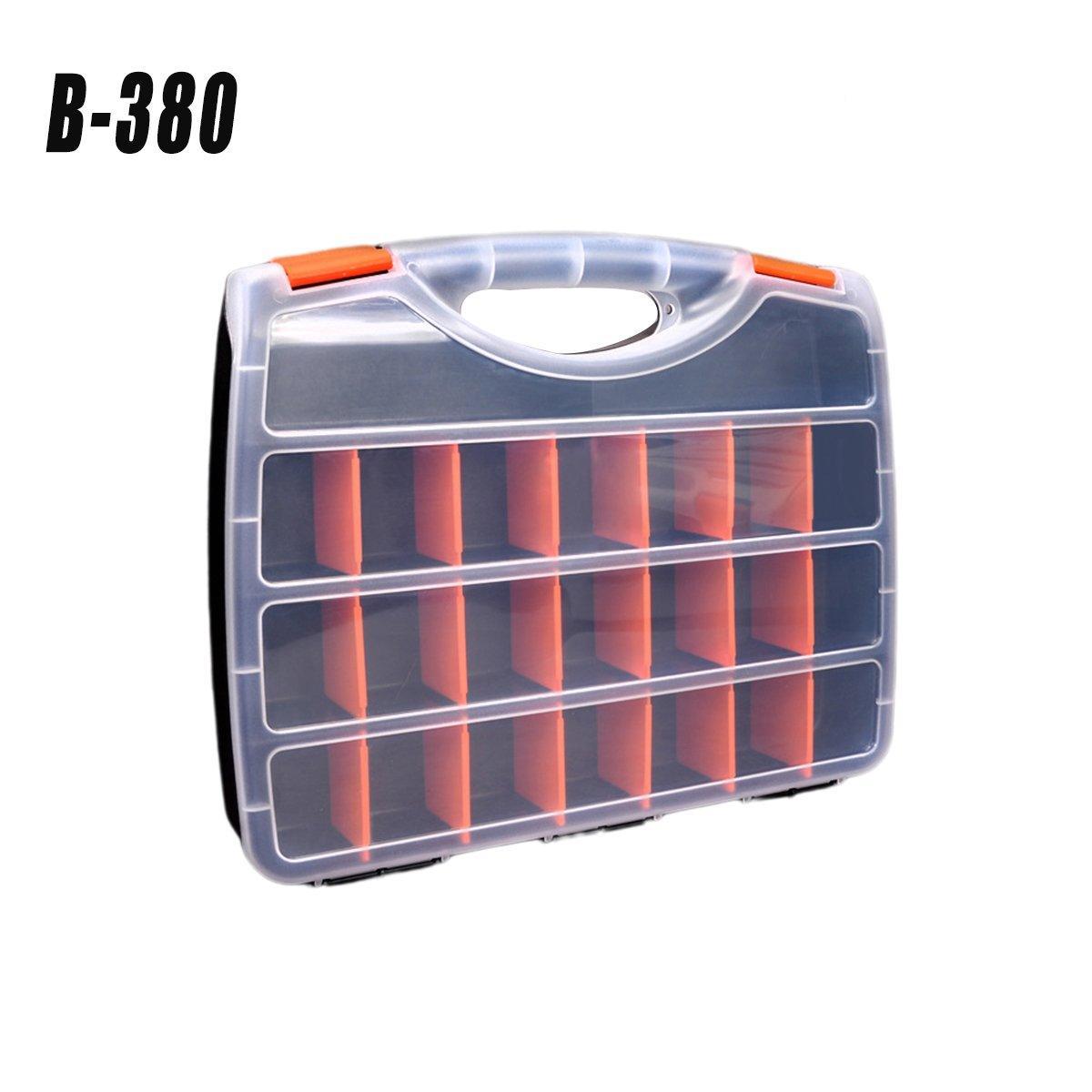 Compartment Plastic Parts Box in Six Sizes | StorageOZ