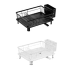 Kitchen Sink Dish Rack with Tray Two Colours | StorageOZ