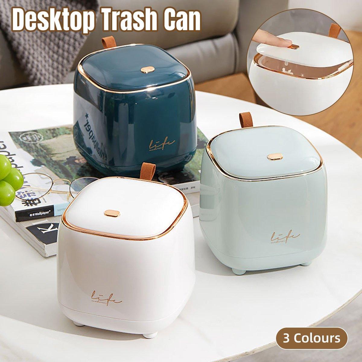 Compact Desktop Waste Bin in Three Colours | StorageOZ