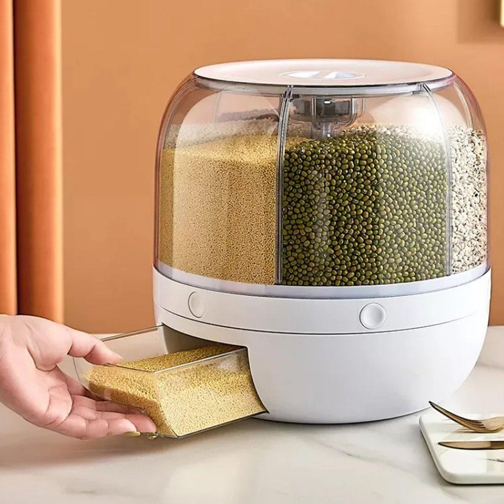 Rotating Grain Case Kitchen Storage Organiser | StorageOZ