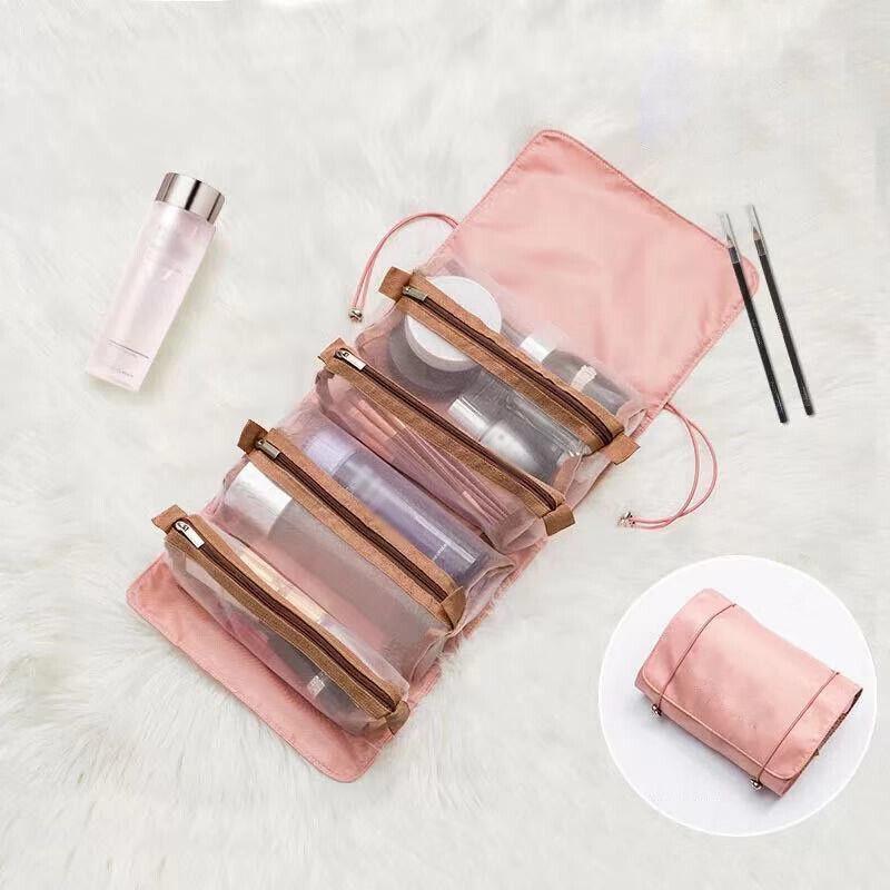 4-in-1 Mesh Travel Makeup Bag Six Colours | StorageOZ