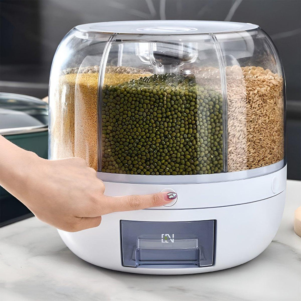 Rotating Grain Case Kitchen Storage Organiser | StorageOZ