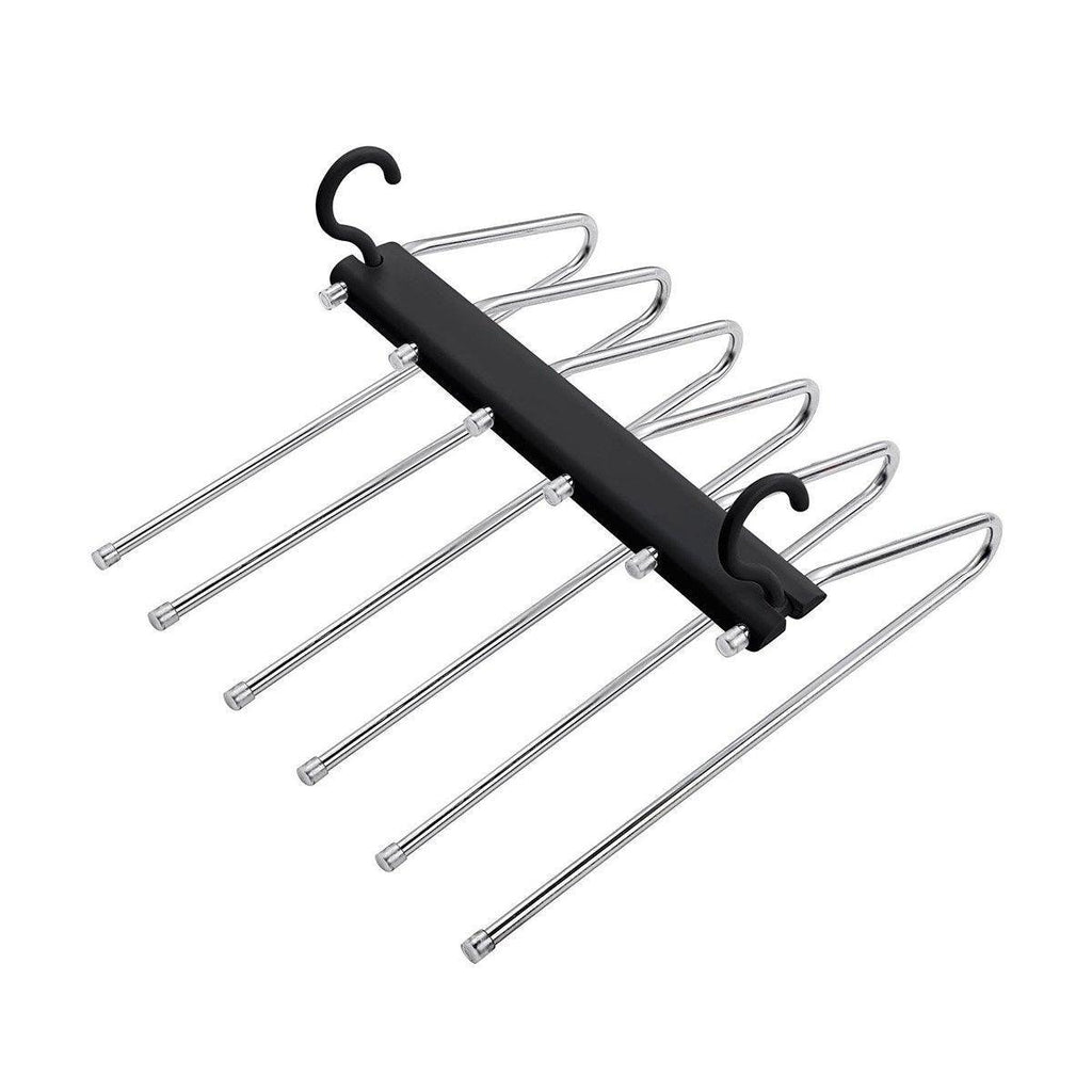 Stainless Folding Pants Rack Two Colours | StorageOZ