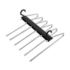 Stainless Folding Pants Rack Two Colours | StorageOZ