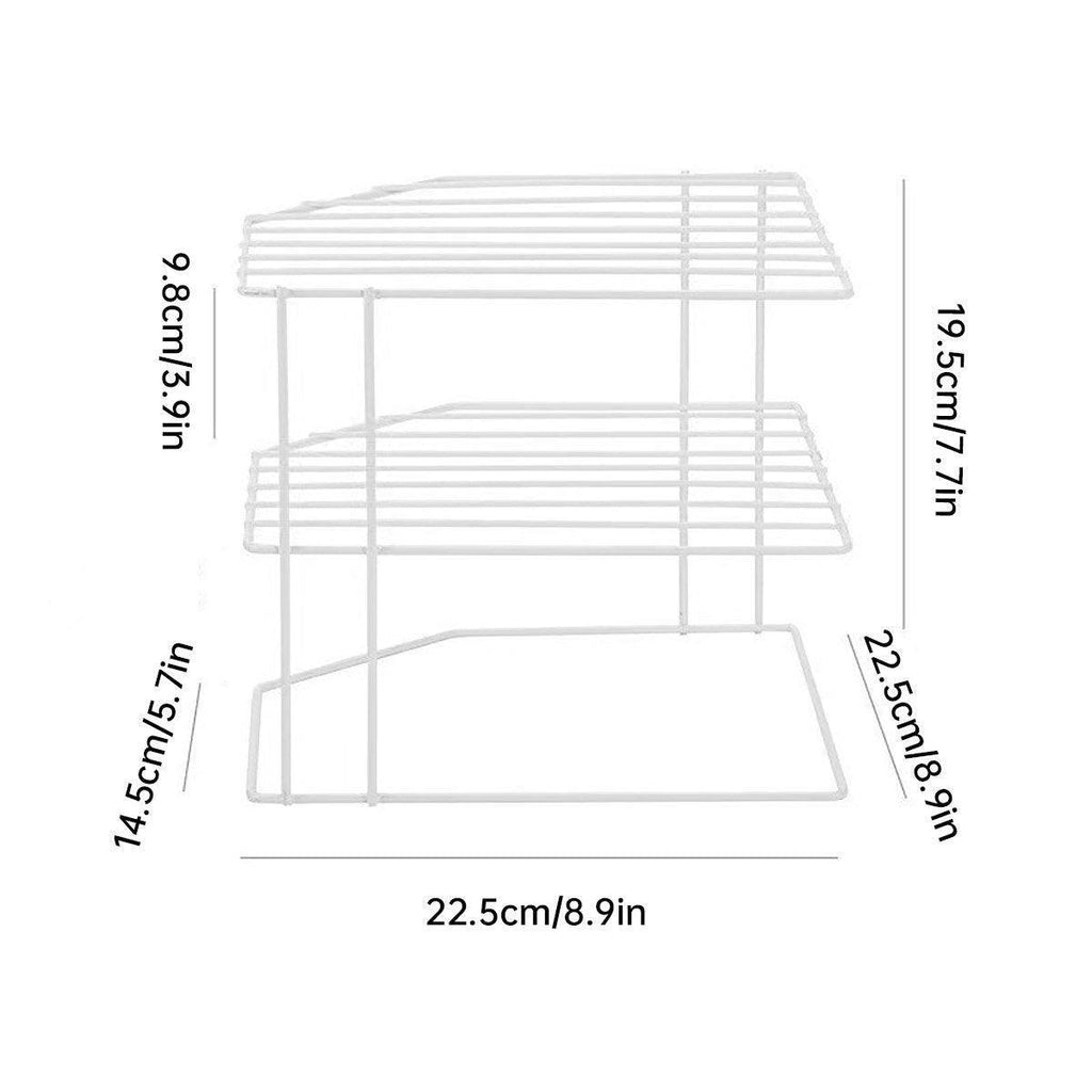 Iron Kitchen Spice Plate Rack Two Colours | StorageOZ