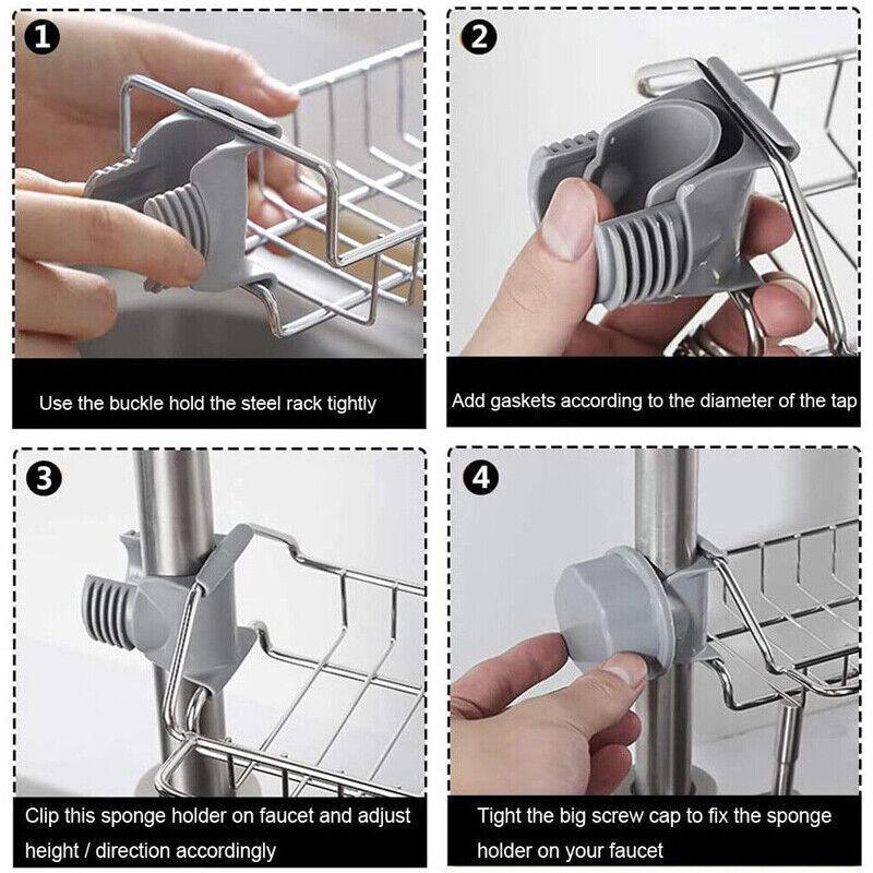 Sink Faucet Rack in Three Colour Options | StorageOZ