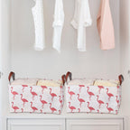 Cotton Linen Storage Baskets Six Prints Set | StorageOZ