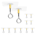 12 Pcs Stainless Steel Adhesive Wall Hooks | StorageOZ