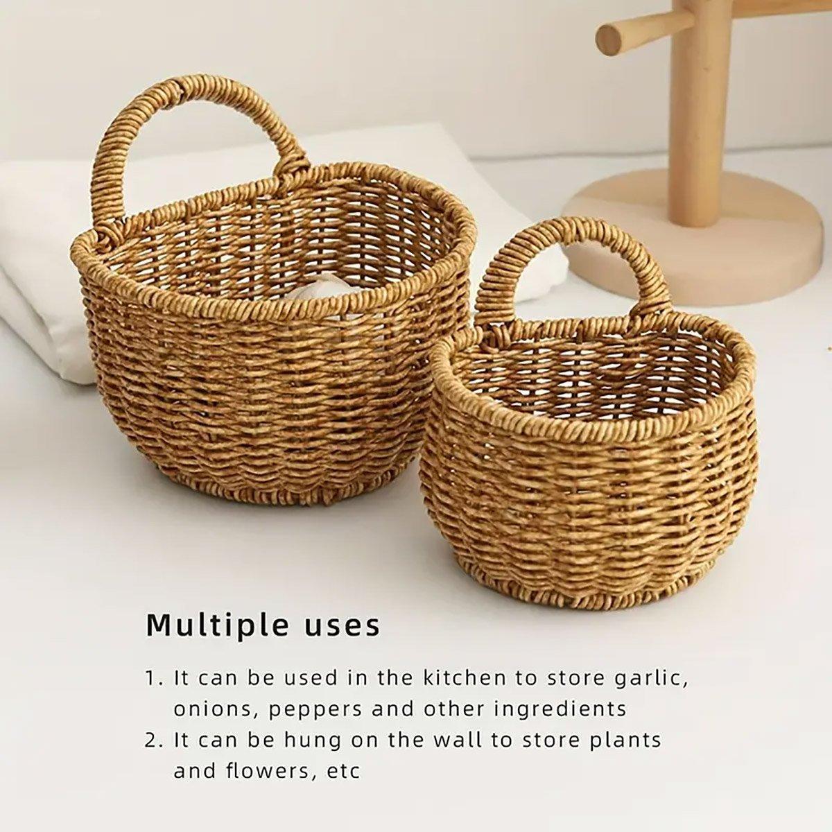 Large Baskets Two Colours Home Organiser | StorageOZ