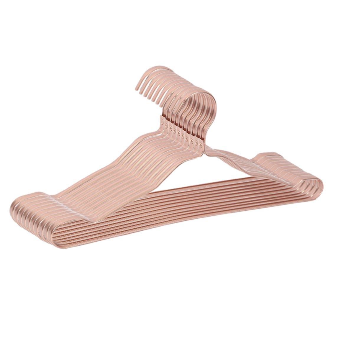 10 Pcs Aluminium Clothes Hangers Two Colours | StorageOZ