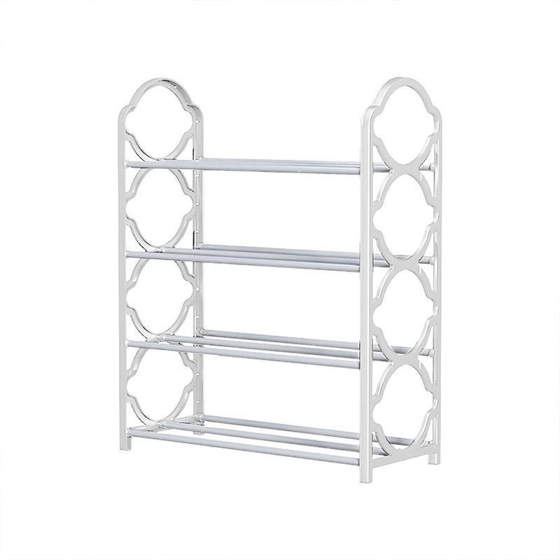 4 Tier Shoe Rack in Three Colours Organiser | StorageOZ
