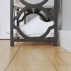 4 Tier Shoe Rack in Three Colours Organiser | StorageOZ
