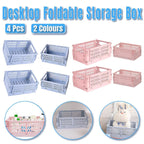 4 Pcs Stackable Storage Baskets Two Colours | StorageOZ