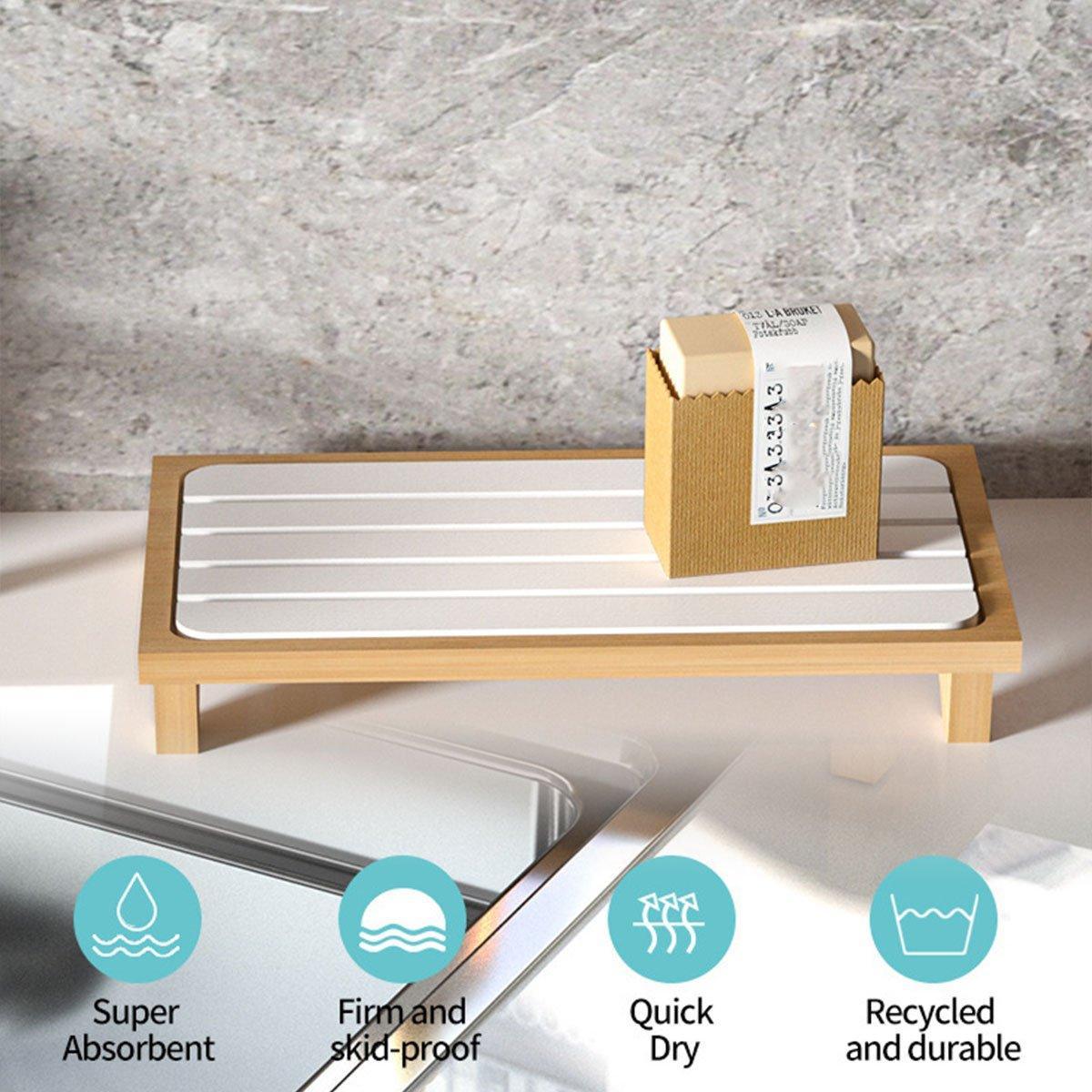 Diatom Counter Drainage Mat Three Colours | StorageOZ