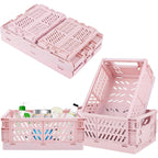 4 Pcs Stackable Storage Baskets Two Colours | StorageOZ