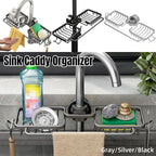Aluminium Faucet Shelf Three Colours Set | StorageOZ