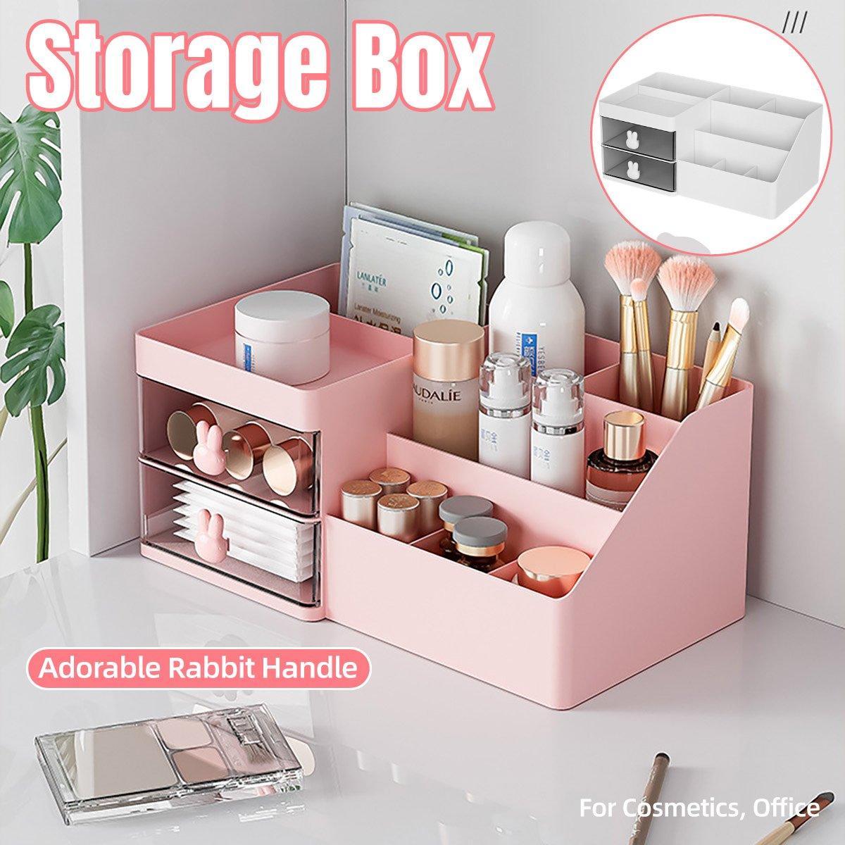 Cartoon Rabbit Drawer Storage Box Two Colours | StorageOZ