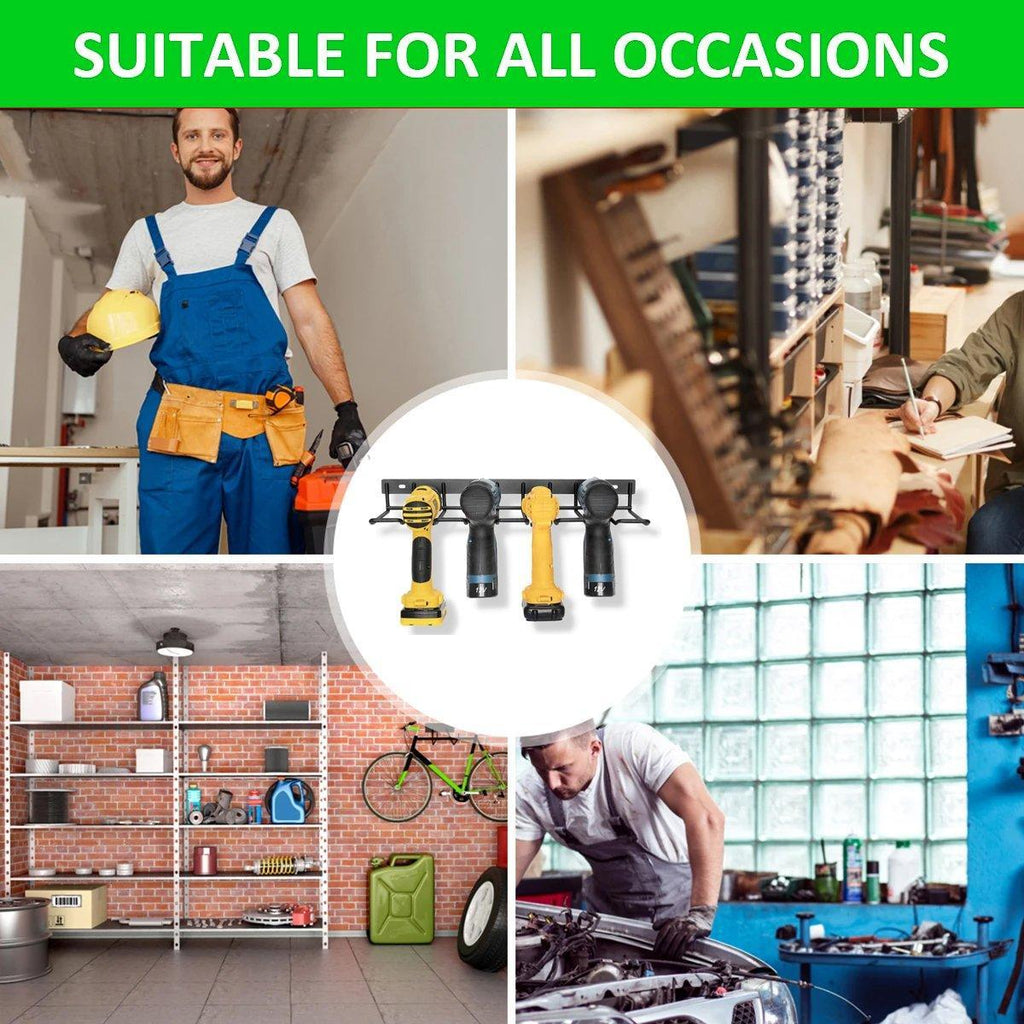 Metal Drill Storage Rack Garage Organiser | StorageOZ
