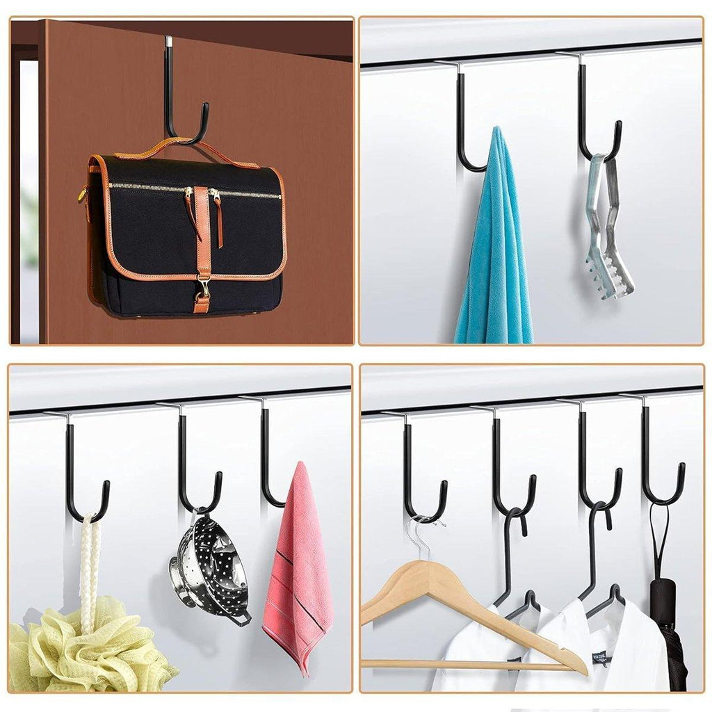 10 Pcs Over Door Hanger Hooks Two Colours | StorageOZ