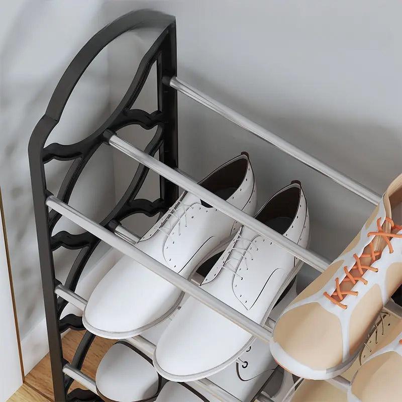4 Tier Shoe Rack in Three Colours Organiser | StorageOZ