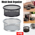 4 Pcs Metal Clip Storage Tubes Two Colours | StorageOZ