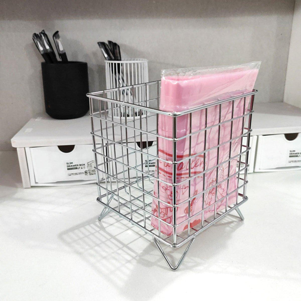 Wrought Iron Storage Basket in Two Colours | StorageOZ
